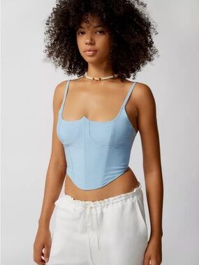 Urban Outfitters Serene Lace up Bustier Cami